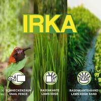 IRKA Schrauben-Set M4 f&uuml;r Rasenkante schmal Alu-Zink und Edelstahl