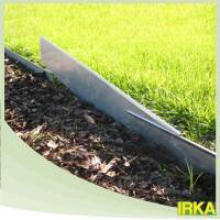 IRKA Verbinder f&uuml;r Rasenkantenband Alu-Zink - H&ouml;he: 15 cm