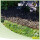 IRKA Rasenkante schmal Corten Setangebot 100 x 0,1 cm 24 cm hoch 20 St&uuml;ck